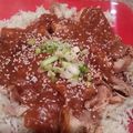 Dan's cooksnap of when they made Crock Pot Honey Sesame Chicken.