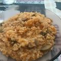 El cooksnap de Arantxa Gonzalez Torres cuando hizo Arroz con setas y gambas.
