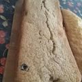 El cooksnap de Noelia cuando hizo Budín de banana sin harina.