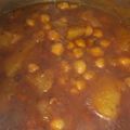 El cooksnap de Marta cuando hizo Potaje estofado de garbanzos con chorizo y morcilla de Ronda.