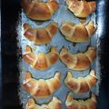 El cooksnap de Dahiana Llorens cuando hizo Medialunas sin manteca.