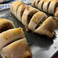 il Lety quando ha preparato Calamari ripieni alla Master Chef di Fabio Del Buono