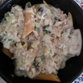 El cooksnap de Laura Olgiati cuando hizo Fideos con Salsa de Queso Crema, Ciboulette y Atún.