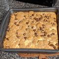 Kornflay's cooksnap of when they made Chocolate chip cookie cheesecake bars.