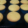 El cooksnap de Josefina cuando hizo Cupcake de vainilla con corazón de dulce de leche.