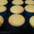 El cooksnap de Josefina cuando hizo Cupcake de vainilla con corazón de dulce de leche.