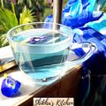 Shikha Paul's cooksnap of when they made ব্লু টি (Blue tea recipe in Bengali).