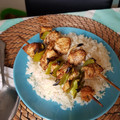 El cooksnap de cocina cuando hizo Pincho moruno de cordero con ras el hanout🍴.