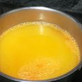 El cooksnap de Xus cuando hizo Fumet sopa de pescado.
