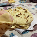 El cooksnap de Luisina Monteleone cuando hizo Mi pan naan solo o relleno con ajo.