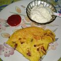 Krishna Tayal का कुकस्नैप जब उन्होंने बेसन का चीला (besan ka cheela recipe in Hindi) बनाया था।