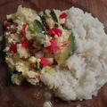 El cooksnap de Eugenia Duarte cuando hizo Zapallitos revueltos.