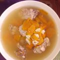 Cooksnap của Thu Mèo khi họ làm theo món Canh bí đỏ sườn non