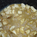 El cooksnap de Duphi cuando hizo Pollo con salsa hindú.