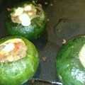 El cooksnap de Lila Pappalardo cuando hizo Zapallitos rellenos light.