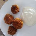 El cooksnap de Nagore Pas cuando hizo Falafel.