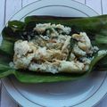 Cooksnap dari Ika Isnaeni untuk resep Nasi bakar isi ayam jamur pedas
