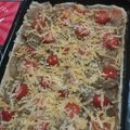 El cooksnap de Lehia19 cuando hizo Tarta de berenjenas y tomate 🍅.