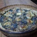 El cooksnap de Jimee Veraa cuando hizo Tarta de hojas y pencas de remolacha.