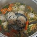 Cooksnap dari Bernadeta Priska untuk resep Sup Bakso Lohoa Tanpa Tepung