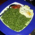 Cooksnap dari Ricci Hartono untuk resep Nasi Goreng Ijo (Bayam)