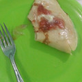 El cooksnap de Perla Martinez cuando hizo Crepas dulces/saladas.