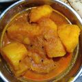 Subhasree Santra's cooksnap of when they made আলুর দম (Alur dom recipe in bengali).