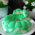 Cooksnap dari Minie Nora(MNKitchen) untuk resep #1 Puding Agar Agar Roti Tawar Pandan