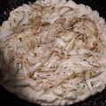 El cooksnap de Secretaría SRIU cuando hizo Masa para pizza con harina de arroz refinada- sin gluten.