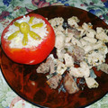 El cooksnap de Dani Cordoba cuando hizo Tomate relleno.