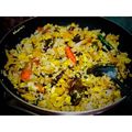 Anamika Banerjee's cooksnap of when they made Egg fried rice with leftover rice.
