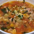 Cooksnap dari Faith Margareth untuk resep Sup Tomat Minestrone Sayur Berlimpah pas untuk Cuaca Dingin