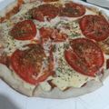El cooksnap de Fabricio Zubaran cuando hizo Masa básica pizza.