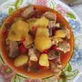 El cooksnap de Zarpancha cuando hizo Marmitako de Atún.