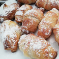 El cooksnap de Andrea Cabrera Gomez cuando hizo Croissants de hojaldre con chocolate.