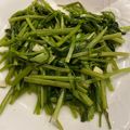 黃薯條 的 不發黑空心菜 cooksnap