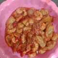 Cooksnap dari Agi Hariati untuk resep Udang Saus Padang (Ala seafood)