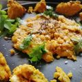 Smita Suba's cooksnap of when they made ત્રિરંગી સેન્ડવીચ ઢોકળા(Trirangi sandwich dhokla recipe in Gujarati).