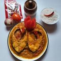 Barnali Debdas's cooksnap of when they made Steamed Rohu / Bhapa Rui.