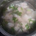 Cooksnap dari Aminah untuk resep Chicken Shrimp Wonton Soup (Pangsit Kuah Halal)