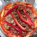 El cooksnap de Monica Riffo cuando hizo Pizza casera de coliflor.