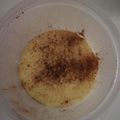 El cooksnap de Sonia Some Baena cuando hizo Natillas en Thermomix ¡facilísimas y como las de mi madre! 11 cumplemés de Mateo 👶🏼🍮🎂.