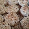 Öregnéni Cooksnap-ja, amikor elkészítette a(z) Glutén- és tejmentes aranygaluska, vanília sodóval receptet.
