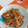 El cooksnap de Laura TR cuando hizo Pechuga de pollo en crema de chalotas con batatas asadas y frutos secos.