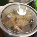 Cooksnap dari Ratih Tiandini Nurmalita untuk resep Bubur salmon MPASI 6bln