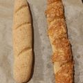 Emese Lisovszki Cooksnap-ja, amikor elkészítette a(z) Gluténmentes kukoricalisztes bagett receptet.