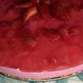 El cooksnap de Guadalupe Azcurra cuando hizo Cheesecake de frutilla. sin horno. Súper fácil.