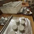 El cooksnap de Pablo Harispe cuando hizo Alfajores marplatenses blancos.