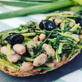il Daniela Innamorati quando ha preparato Pancotto con cicoria e fagioli borlotti