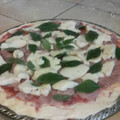 El cooksnap de mafer cuando hizo Pizza Margarita.